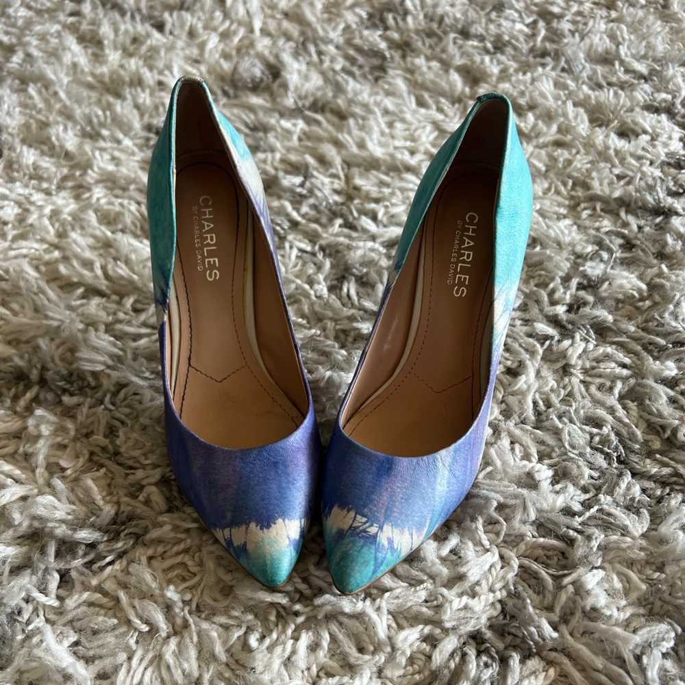 Pointed Toe Mutli Color High Heels